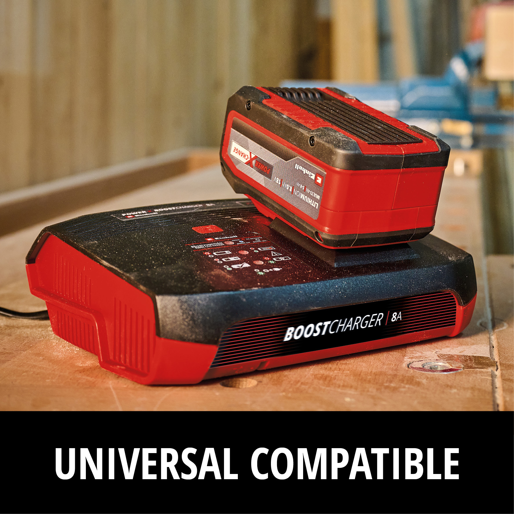 Lader Einhell Power X-Boostcharger 8A